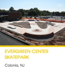 Evergreen Center Skatepark NJ