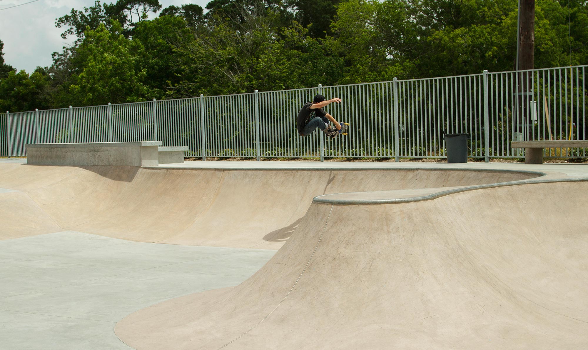 Louisiana’s latest skatepark build now complete.