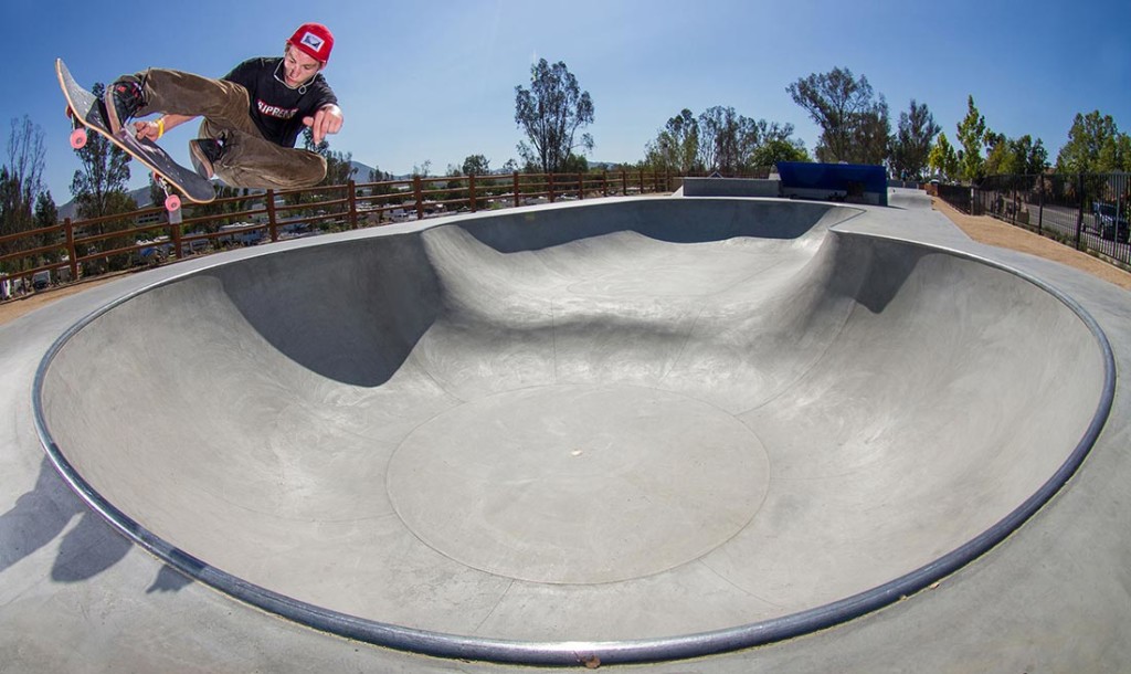 Serenity Park Skatepark Lake Elsinore California Spohn Ranch