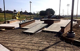 A progress update for the National City Skatepark in San Diego, CA.