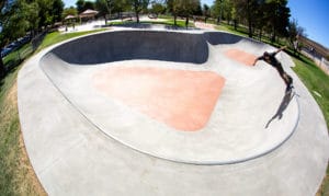 Back Smith George Lane Skatepark Spohn Ranch