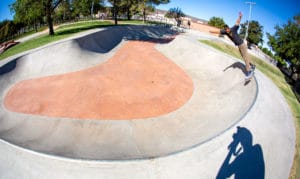 Back Smith George Lane Skatepark Spohn Ranch