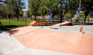 Front Blunt George Lane Skatepark Spohn Ranch