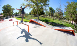 Front Feeble George Lane Skatepark Spohn Ranch