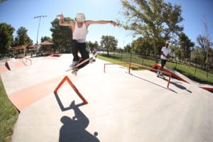 No Comply Pole Jam George Lane Skatepark Spohn Ranch