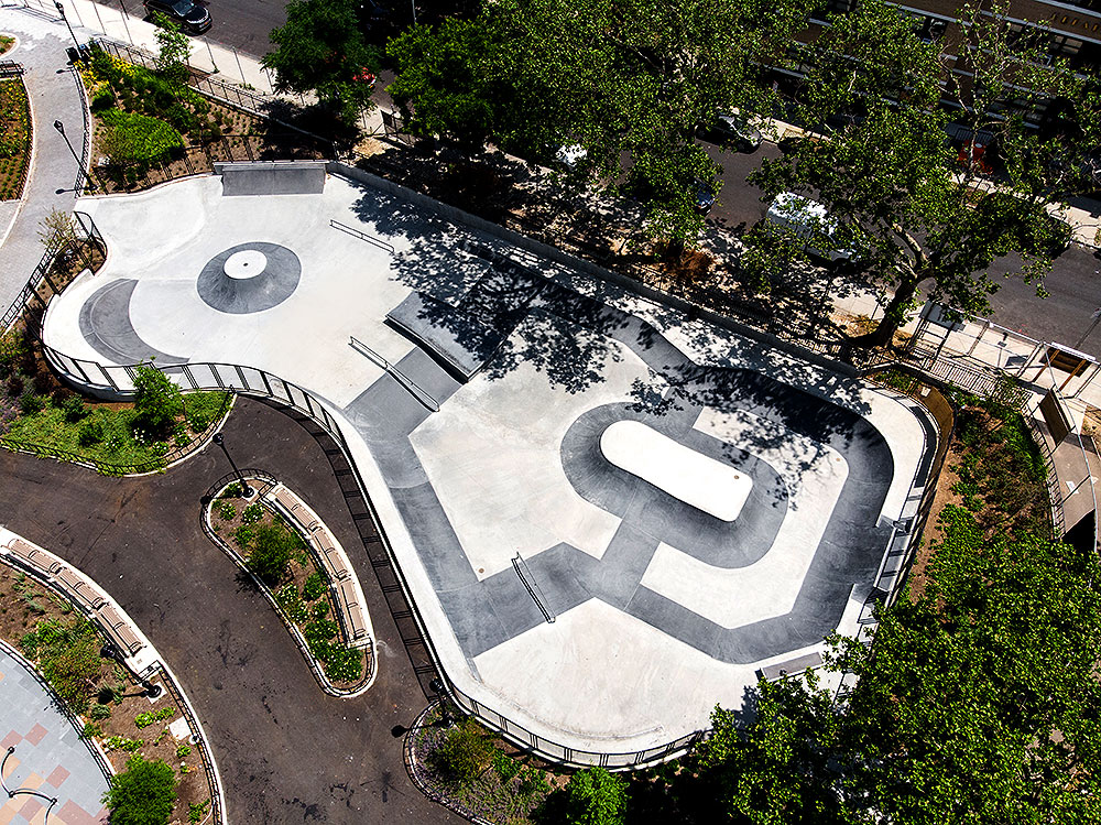 Betsy Head Skatepark Dji Mavic Drone Photo