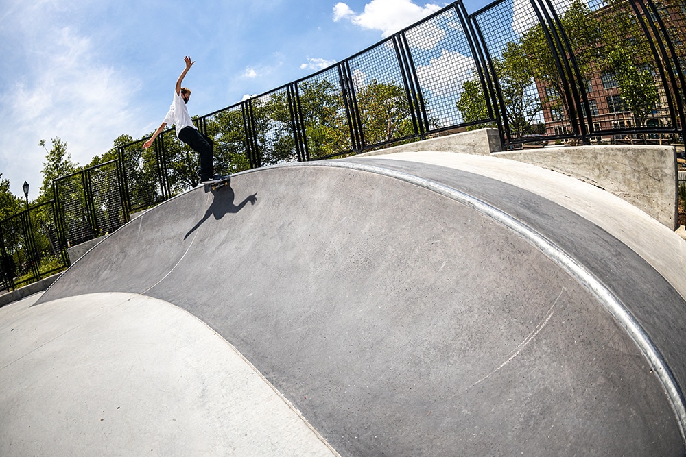 Smith around the taco shell in Brownsville NYC