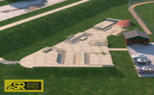 The Waterloo Iowa Skatepark built by Spohn Ranch