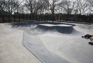 Betsy Head New York Skatepark Construction