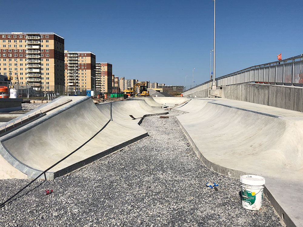 Rockaway Skatepark Queens Pump Track