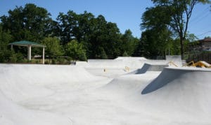 Transition Basic Curb Complex meets Simplicity Jewett Skatepark Deerfield Illinois