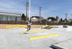 Backside Overcooks for Joe Milazzo Deerfield Skatepark Will Max Photos Spohn Ranch