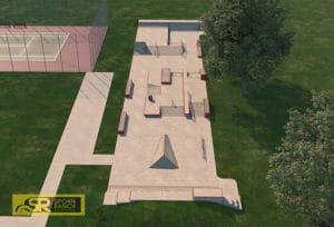 Street Plaza Rails and Transitions West Des Moines Skatepark Iowa