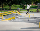 Shoreview Skatepark Spohn Ranch Backside Salad on the Out Rail