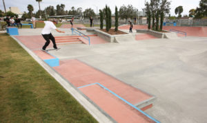 Ryan Decenzo backside tailslide Tustin Skatepark