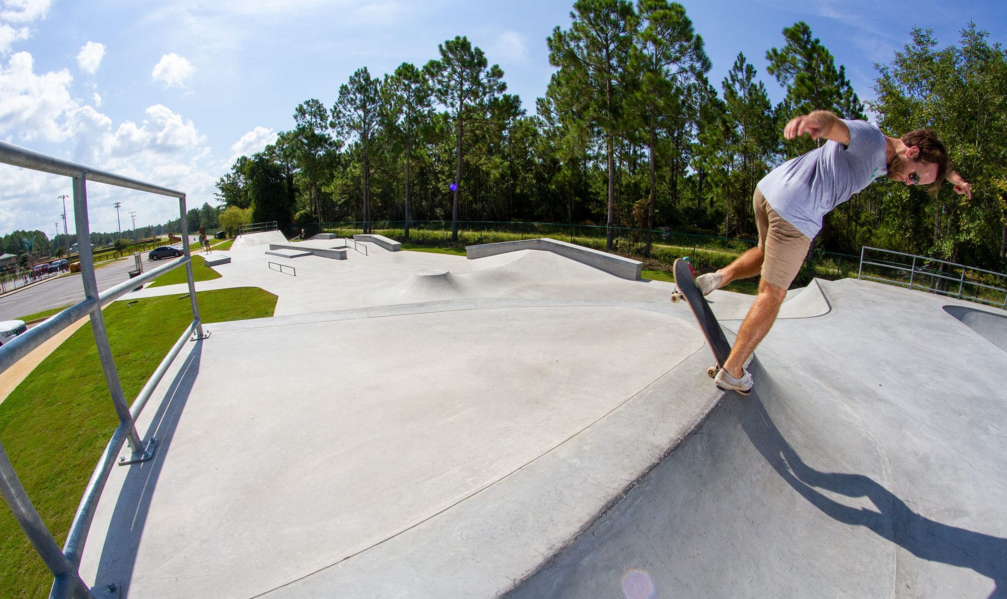 Backside Noseblunt Walton County Skatepark