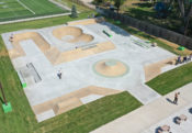 Norfolk Skatepark Drone Photo