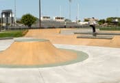 Smith grind Norfolk Nebraska Skatepark