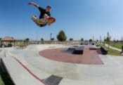 Airs at Perris Skatepark by Jake Wooten sponsors Santa Cruz and Red Bull