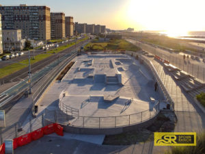 NYC Finest Skatepark Rockaway Beach built by Spohn Ranch