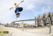 Backside Lip Rockaway Skatepark on the Beaches of NYC