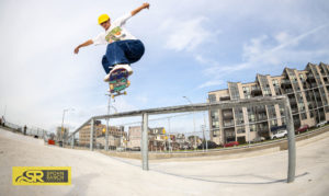 Backside Lip Rockaway Skatepark on the Beaches of NYC