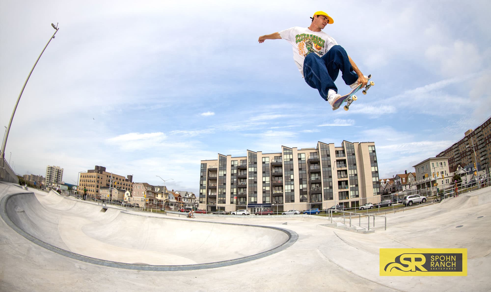 John Shanahan huge Japan Air Rockaway Beach Skatepark