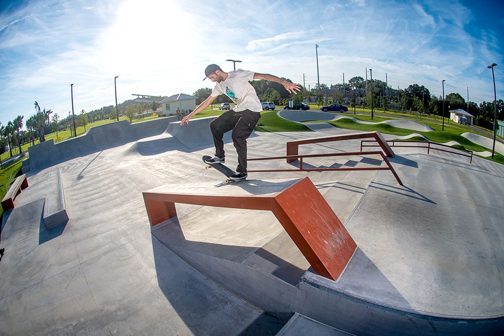 Frontside 5.0 at Carrollwood Skatepark, Tampa FL