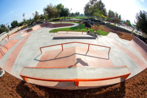 Backsideflip at the Gibson Mariposa Skatepark in El Monte, CA by Maurio McCoy