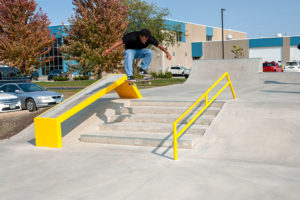 A pop shove it in Iowa own Waterloo Skatepark built and designed by Spohn Ranch
