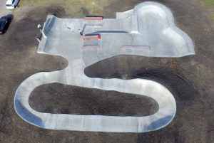 Ed Day Memorial Skatepark in Gibson City, IL Designed and Built by Spohn Ranch