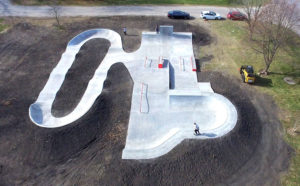 Ed Day Memorial Skatepark in Gibson City, IL Designed and Built by Spohn Ranch