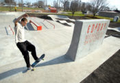 Ed Day Memorial Skatepark in Gibson City, IL Designed and Built by Spohn Ranch