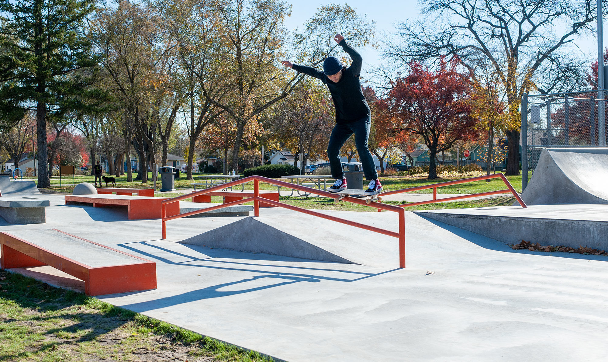 A-Frame 5050 at the Spohn Ranch designed and built West Des Moines Iowa Skatepark