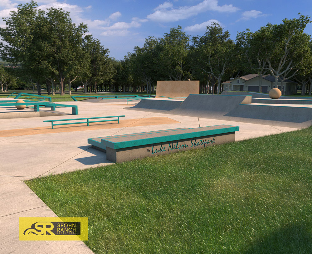 Spohn Ranch design for Medina Skatepark in NY