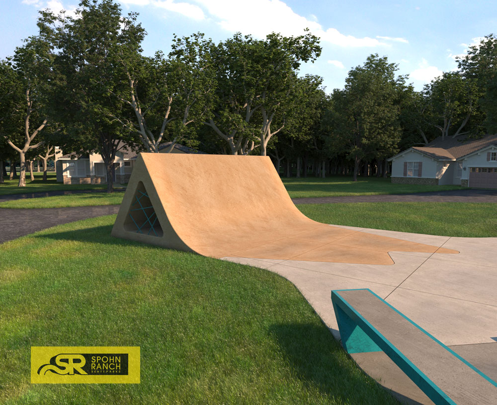 Medina Skatepark in New York by Spohn Ranch