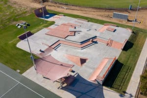 The Ian Calderon Skatepark in La Puente, CA Designed and Built by Spohn Ranch