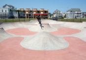 Blunt Fakie at Long Branch Skatepark in Long Branch NJ by Nico