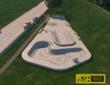 The big bowl at the Portsmouth Ohio Skatepark