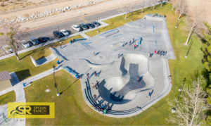 Doris Davies Skatepark in Victorville, CA designed by Spohn Ranch