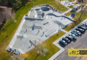 15000 square foot Spohn Ranch designed skatepark located in Victorville California