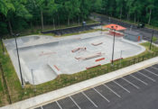 Rockville Skatepark in MD designed and built by Spohn Ranch Skateparks