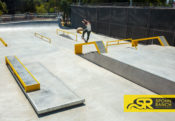 Cookie Colburn Frontside Blunt at La Pintoresca Skatepark designed by Spohn Ranch