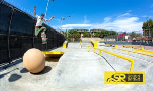 No Comply with Cookie Colburn at Spohn Ranch Designed La Pintoresca Skatepark