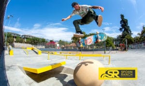 La Pintoresca Skatepark has a switch heel by Cookie Colburn