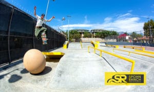 No Comply with Cookie Colburn at Spohn Ranch Designed La Pintoresca Skatepark