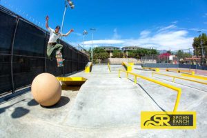 No Comply with Cookie Colburn at Spohn Ranch Designed La Pintoresca Skatepark