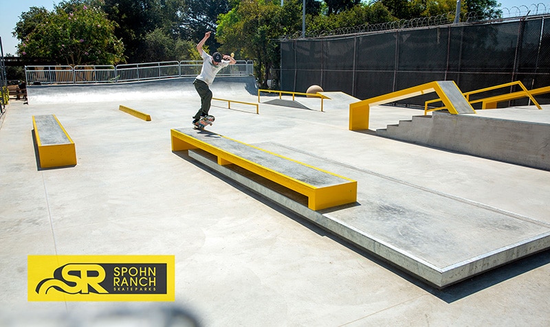 Pupecki Grind by Chris Colburn, Designed by Spohn Ranch at La Pintoresca Skatepark