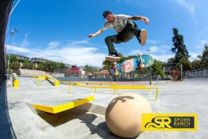 La Pintoresca Skatepark has a switch heel by Cookie Colburn