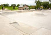 Phase 2 of Rydell Skatepark in Grand Forks